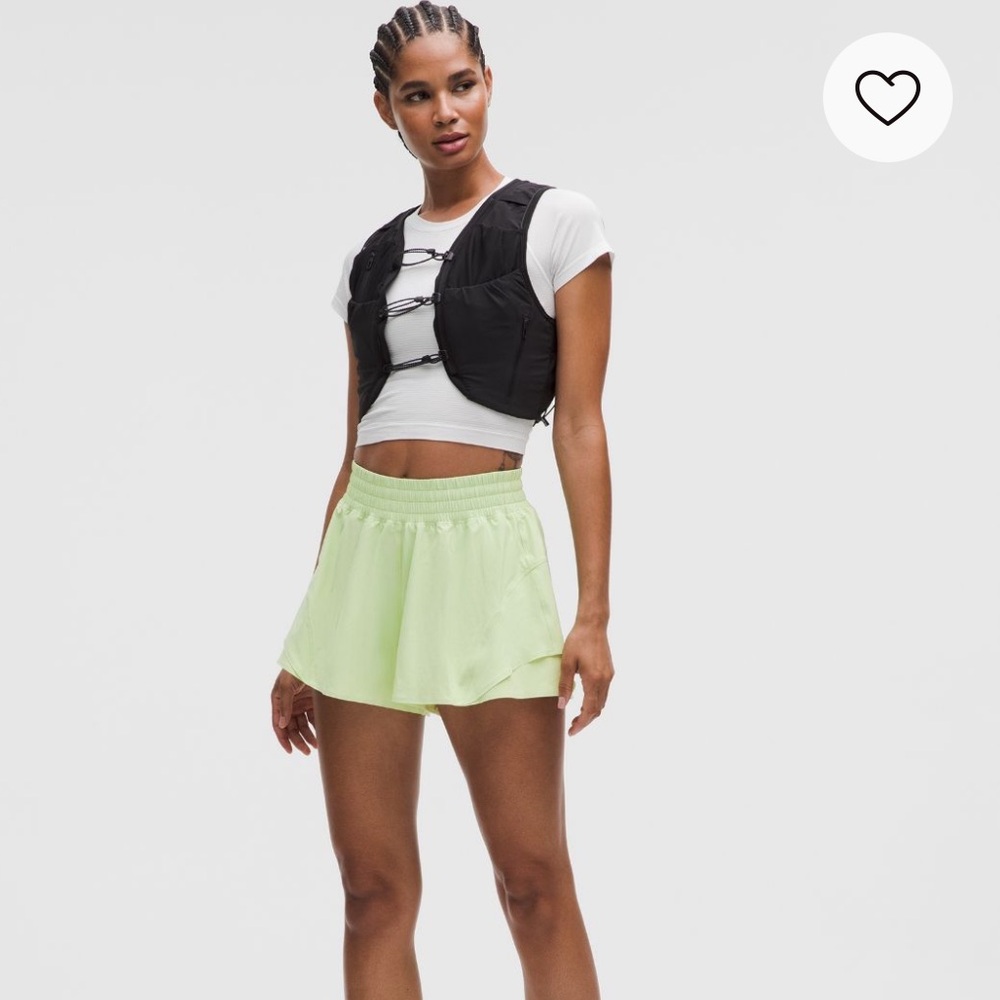 Lululemon shake it out high rise 2.5 inch running shorts